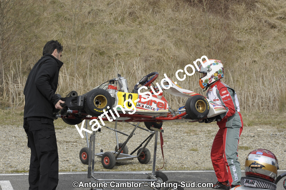 11/03/2012 : 1ère manche du Trophée Vincent Sanchez à Lavelanet (Photos Antoine Camblor) 2012 — karting