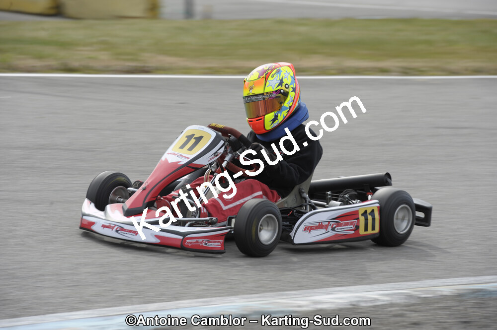 11/03/2012 : 1ère manche du Trophée Vincent Sanchez à Lavelanet (Photos Antoine Camblor) 2012 — karting
