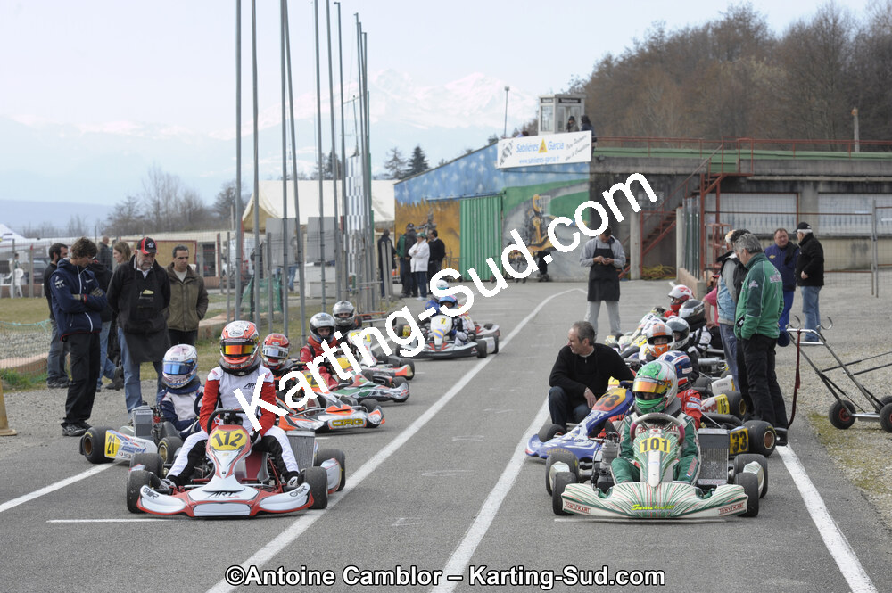 11/03/2012 : 1ère manche du Trophée Vincent Sanchez à Lavelanet (Photos Antoine Camblor) 2012 — karting
