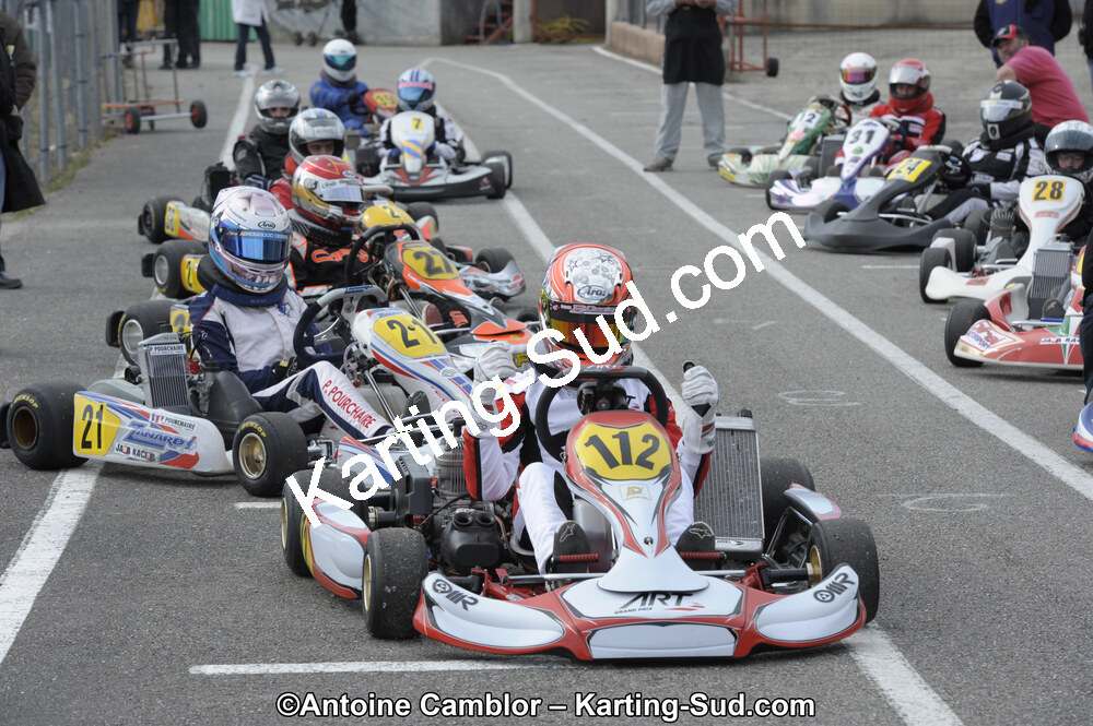 11/03/2012 : 1ère manche du Trophée Vincent Sanchez à Lavelanet (Photos Antoine Camblor) 2012 — karting