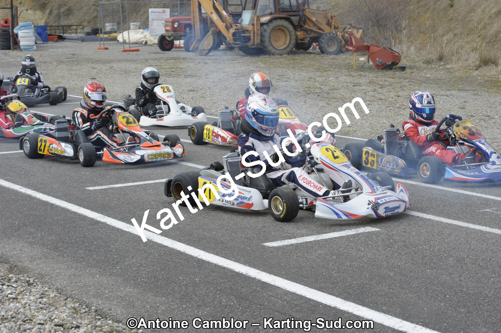 11/03/2012 : 1ère manche du Trophée Vincent Sanchez à Lavelanet (Photos Antoine Camblor) 2012 — karting