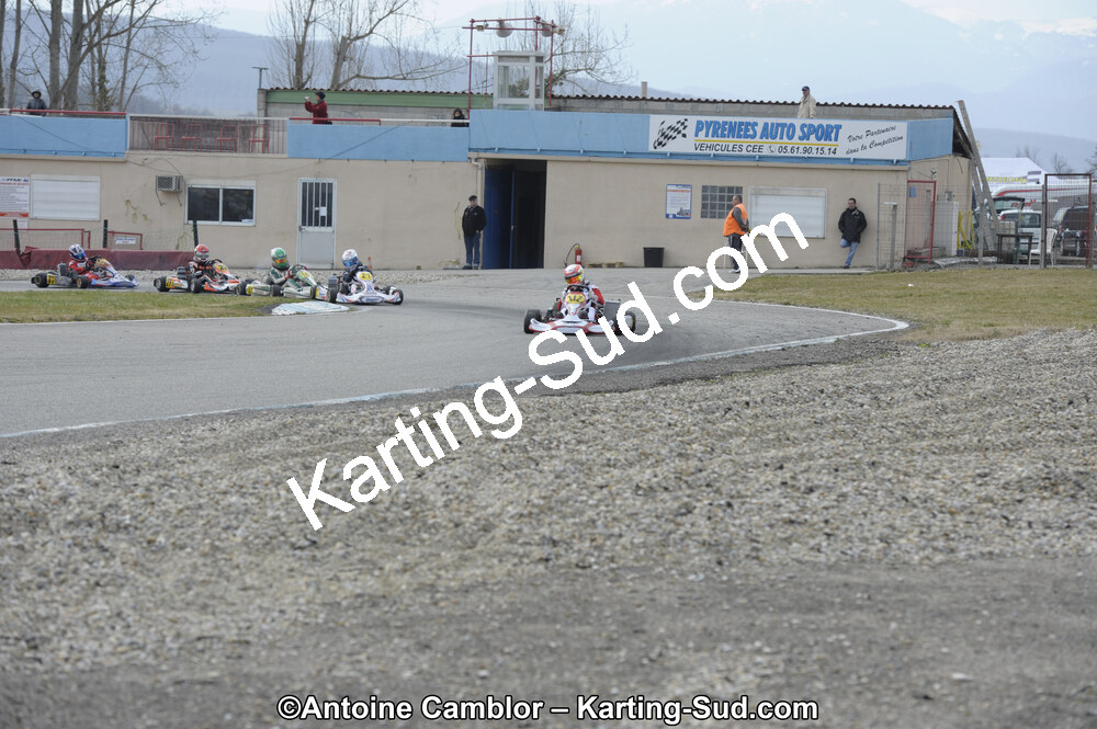 11/03/2012 : 1ère manche du Trophée Vincent Sanchez à Lavelanet (Photos Antoine Camblor) 2012 — karting