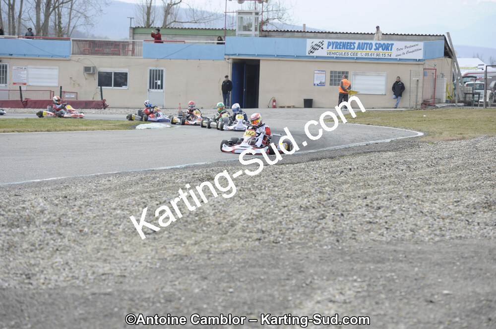 11/03/2012 : 1ère manche du Trophée Vincent Sanchez à Lavelanet (Photos Antoine Camblor) 2012 — karting