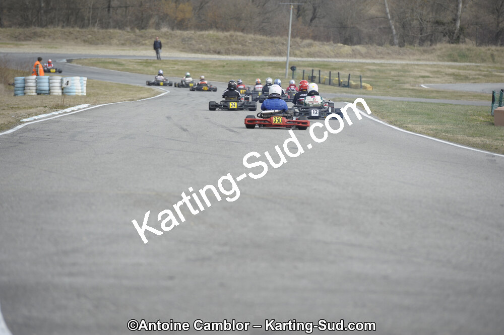 11/03/2012 : 1ère manche du Trophée Vincent Sanchez à Lavelanet (Photos Antoine Camblor) 2012 — karting