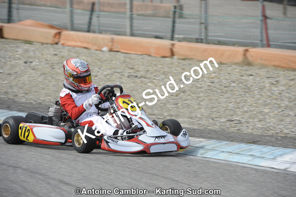 11/03/2012 : 1ère manche du Trophée Vincent Sanchez à Lavelanet (Photos Antoine Camblor) 2012 — karting