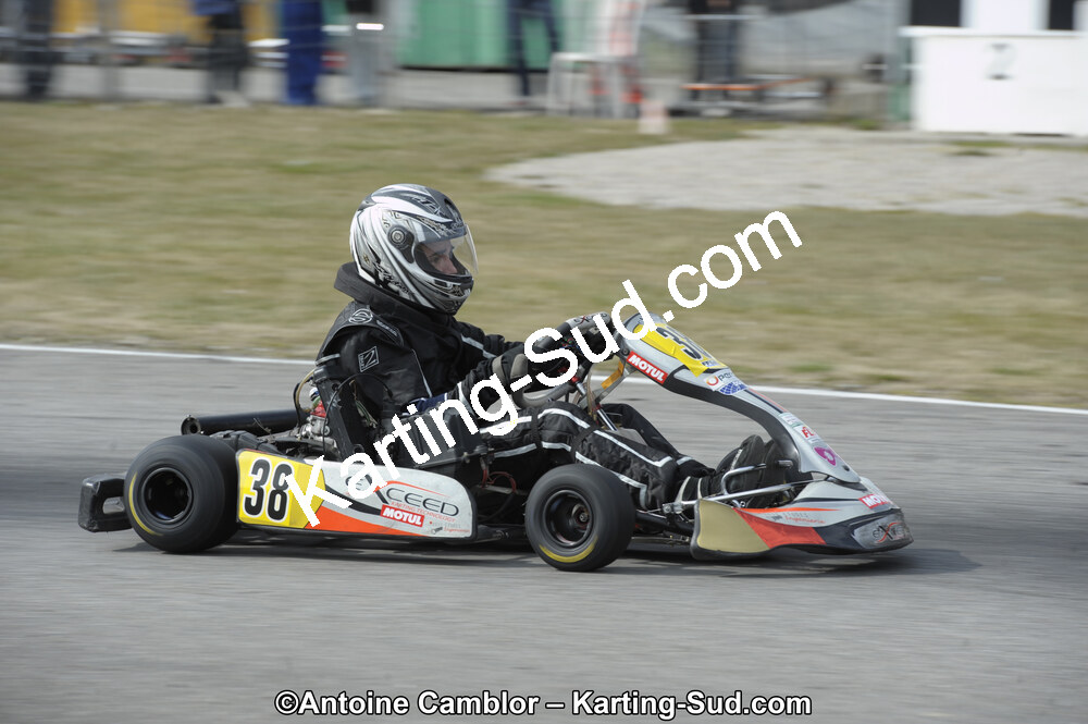 11/03/2012 : 1ère manche du Trophée Vincent Sanchez à Lavelanet (Photos Antoine Camblor) 2012 — karting
