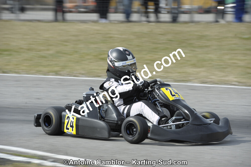 11/03/2012 : 1ère manche du Trophée Vincent Sanchez à Lavelanet (Photos Antoine Camblor) 2012 — karting