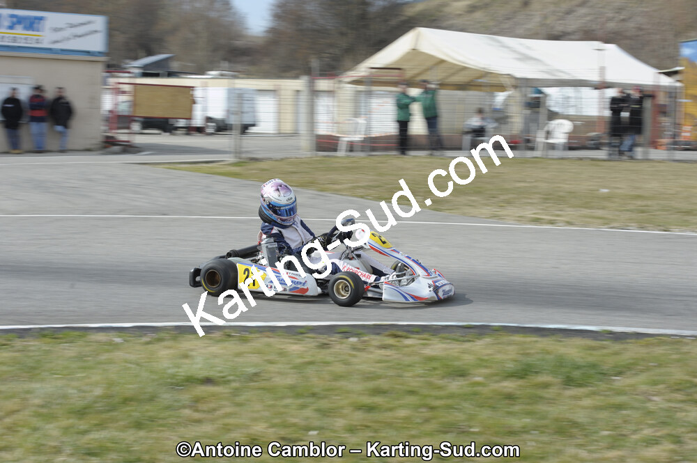 11/03/2012 : 1ère manche du Trophée Vincent Sanchez à Lavelanet (Photos Antoine Camblor) 2012 — karting