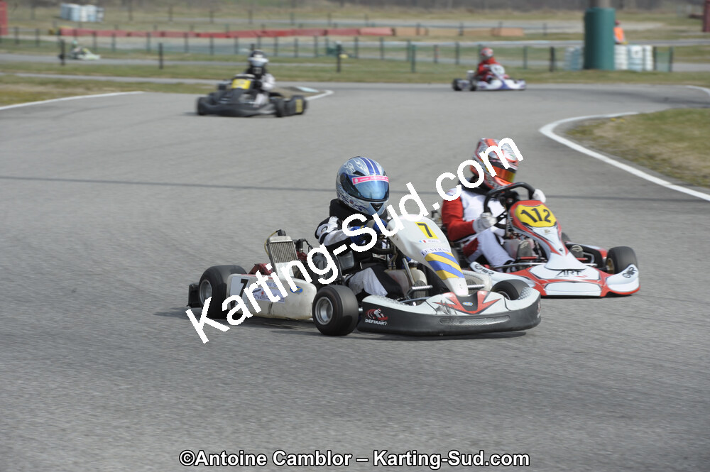 11/03/2012 : 1ère manche du Trophée Vincent Sanchez à Lavelanet (Photos Antoine Camblor) 2012 — karting