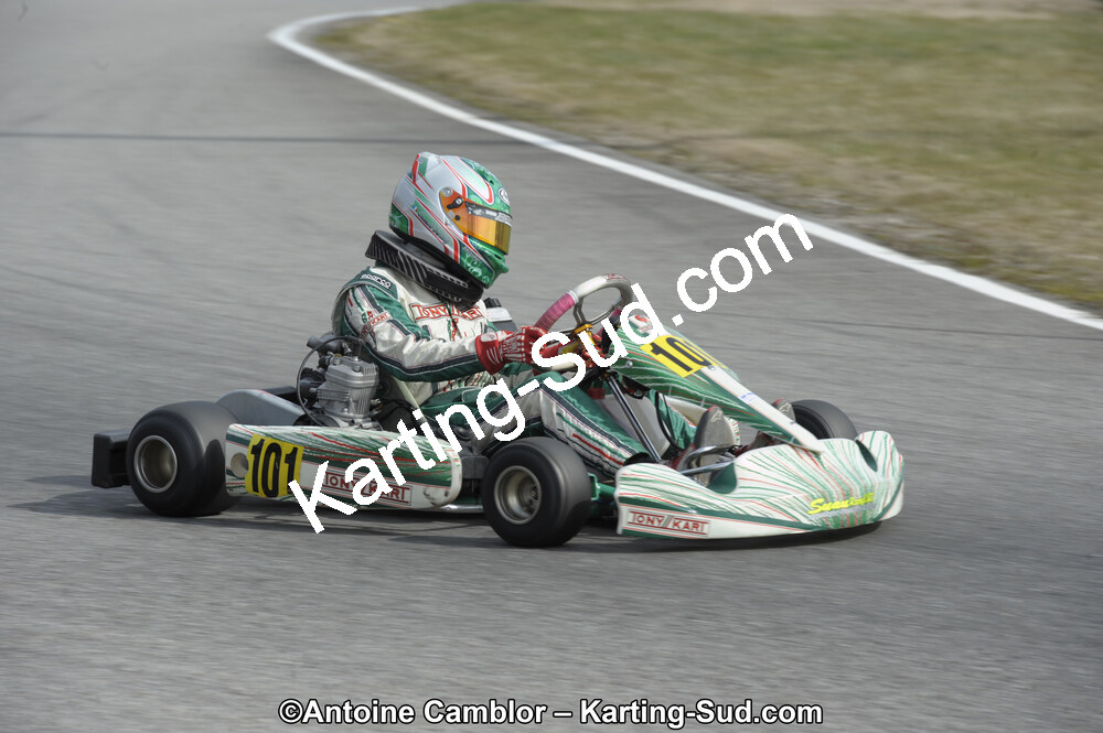 11/03/2012 : 1ère manche du Trophée Vincent Sanchez à Lavelanet (Photos Antoine Camblor) 2012 — karting