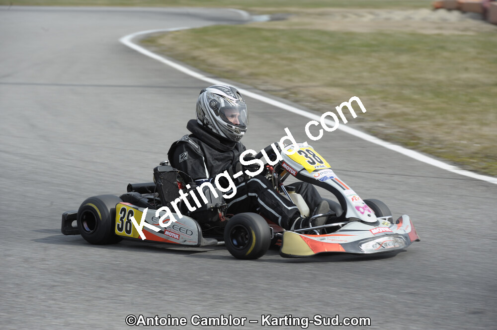 11/03/2012 : 1ère manche du Trophée Vincent Sanchez à Lavelanet (Photos Antoine Camblor) 2012 — karting
