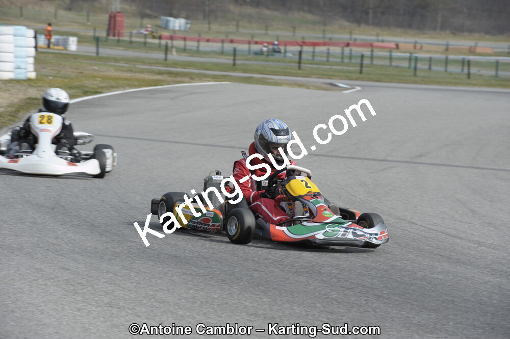 11/03/2012 : 1ère manche du Trophée Vincent Sanchez à Lavelanet (Photos Antoine Camblor) 2012 — karting