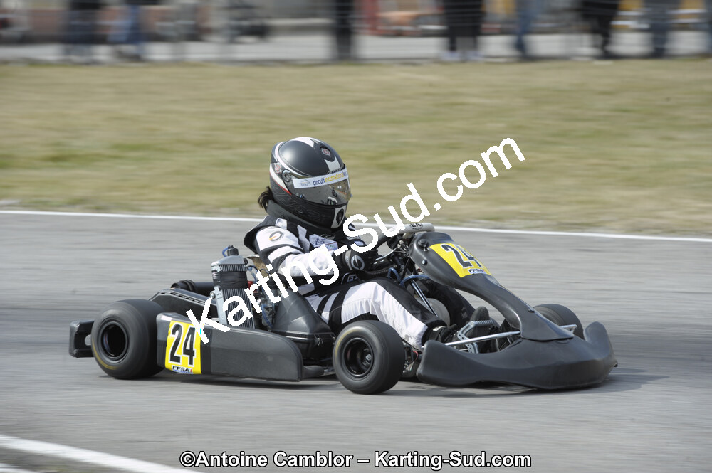 11/03/2012 : 1ère manche du Trophée Vincent Sanchez à Lavelanet (Photos Antoine Camblor) 2012 — karting