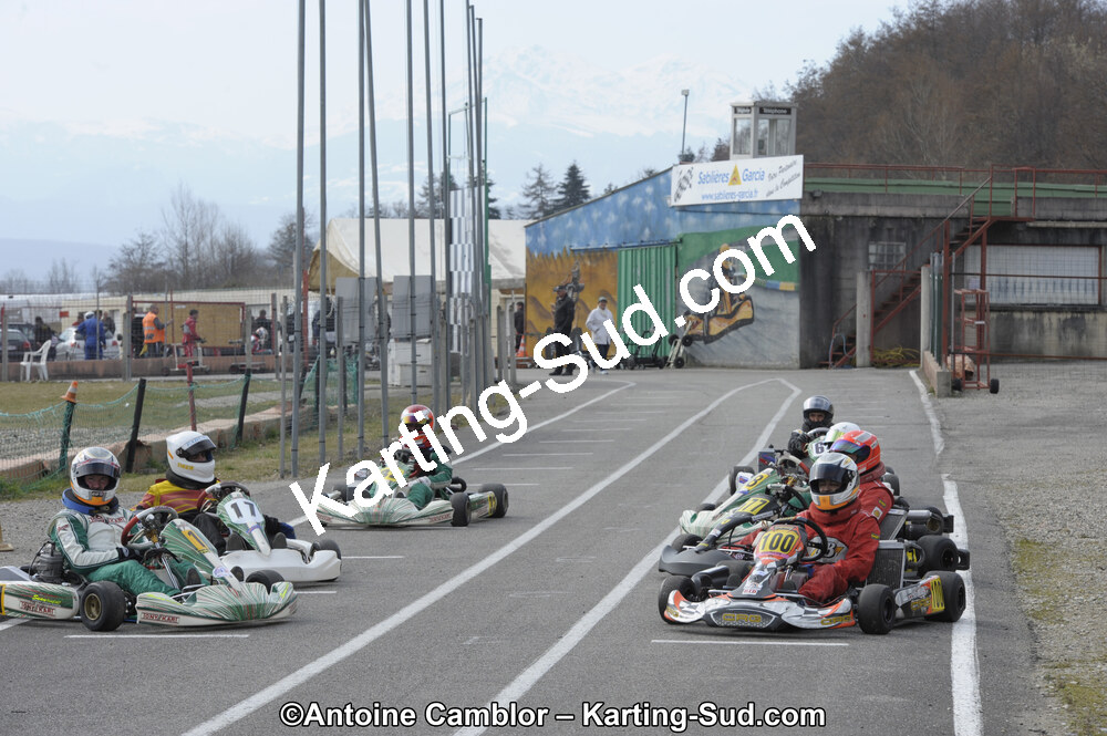 11/03/2012 : 1ère manche du Trophée Vincent Sanchez à Lavelanet (Photos Antoine Camblor) 2012 — karting