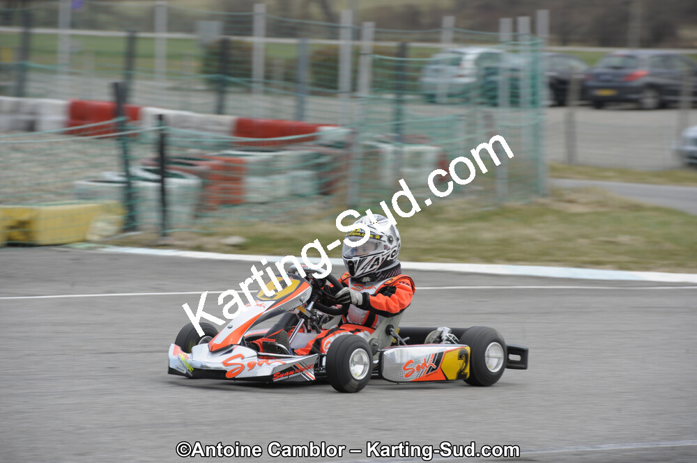 11/03/2012 : 1ère manche du Trophée Vincent Sanchez à Lavelanet (Photos Antoine Camblor) 2012 — karting