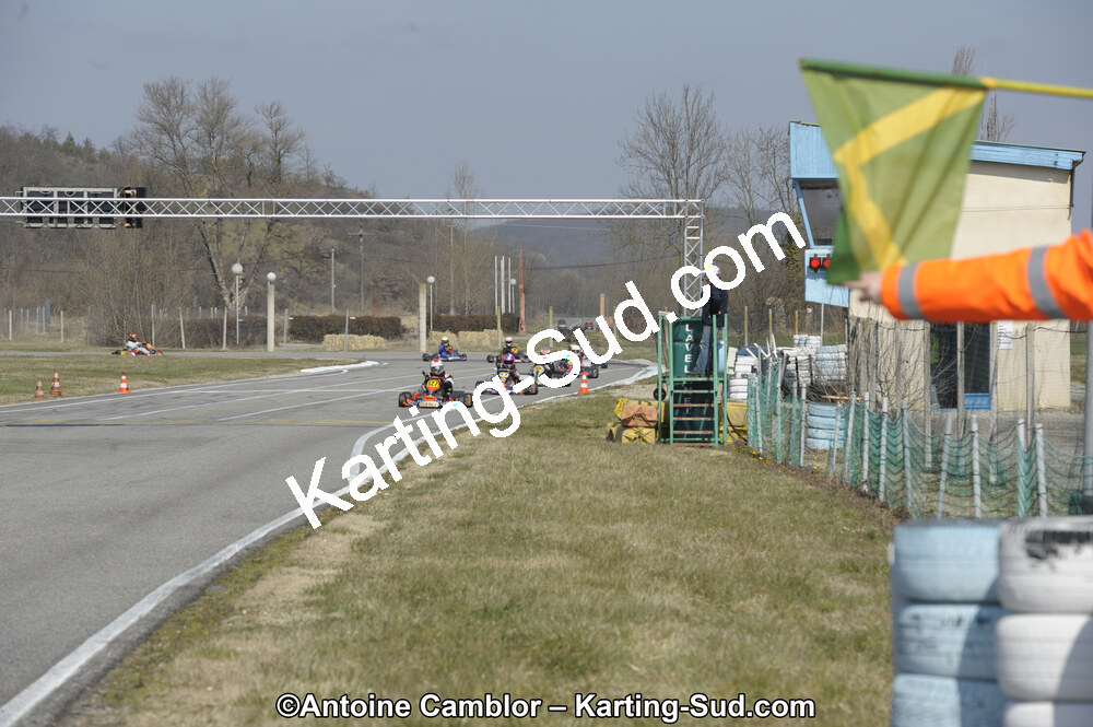 11/03/2012 : 1ère manche du Trophée Vincent Sanchez à Lavelanet (Photos Antoine Camblor) 2012 — karting