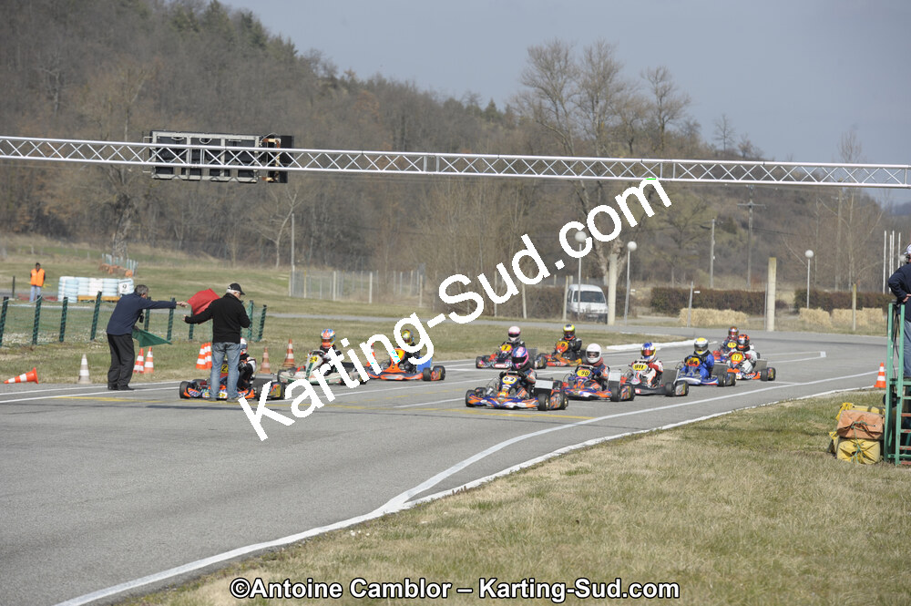 11/03/2012 : 1ère manche du Trophée Vincent Sanchez à Lavelanet (Photos Antoine Camblor) 2012 — karting
