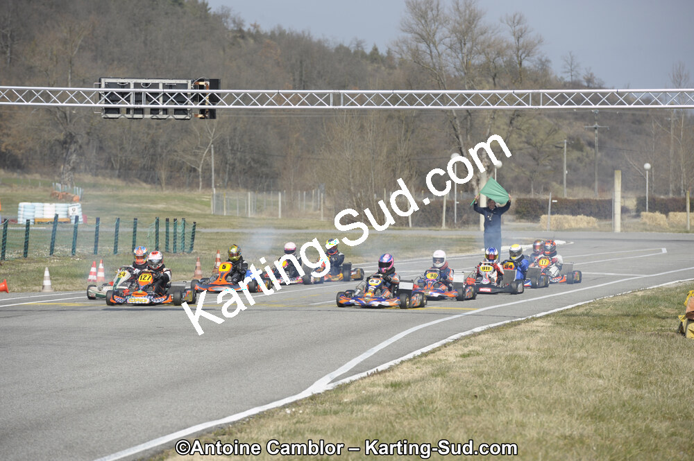 11/03/2012 : 1ère manche du Trophée Vincent Sanchez à Lavelanet (Photos Antoine Camblor) 2012 — karting
