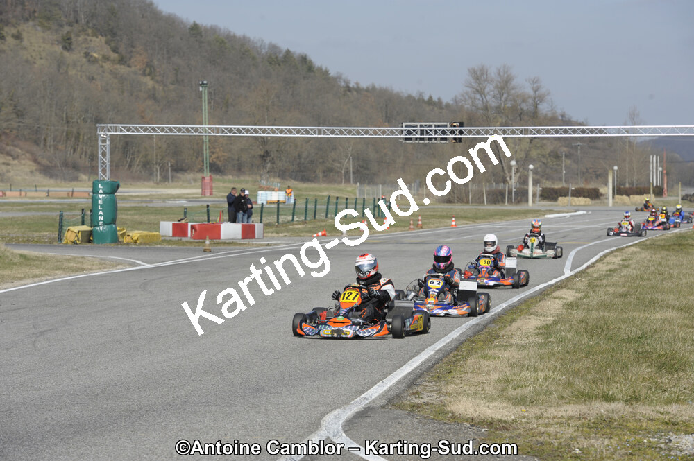 11/03/2012 : 1ère manche du Trophée Vincent Sanchez à Lavelanet (Photos Antoine Camblor) 2012 — karting