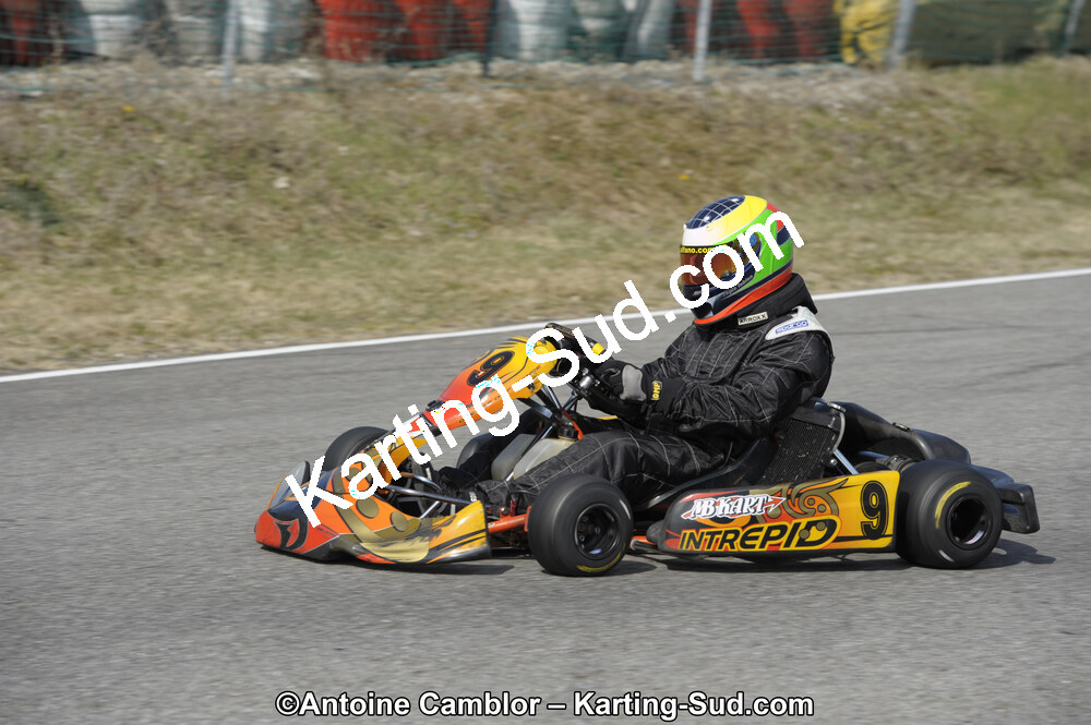 11/03/2012 : 1ère manche du Trophée Vincent Sanchez à Lavelanet (Photos Antoine Camblor) 2012 — karting