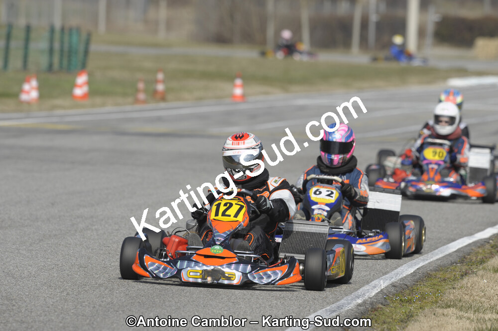11/03/2012 : 1ère manche du Trophée Vincent Sanchez à Lavelanet (Photos Antoine Camblor) 2012 — karting