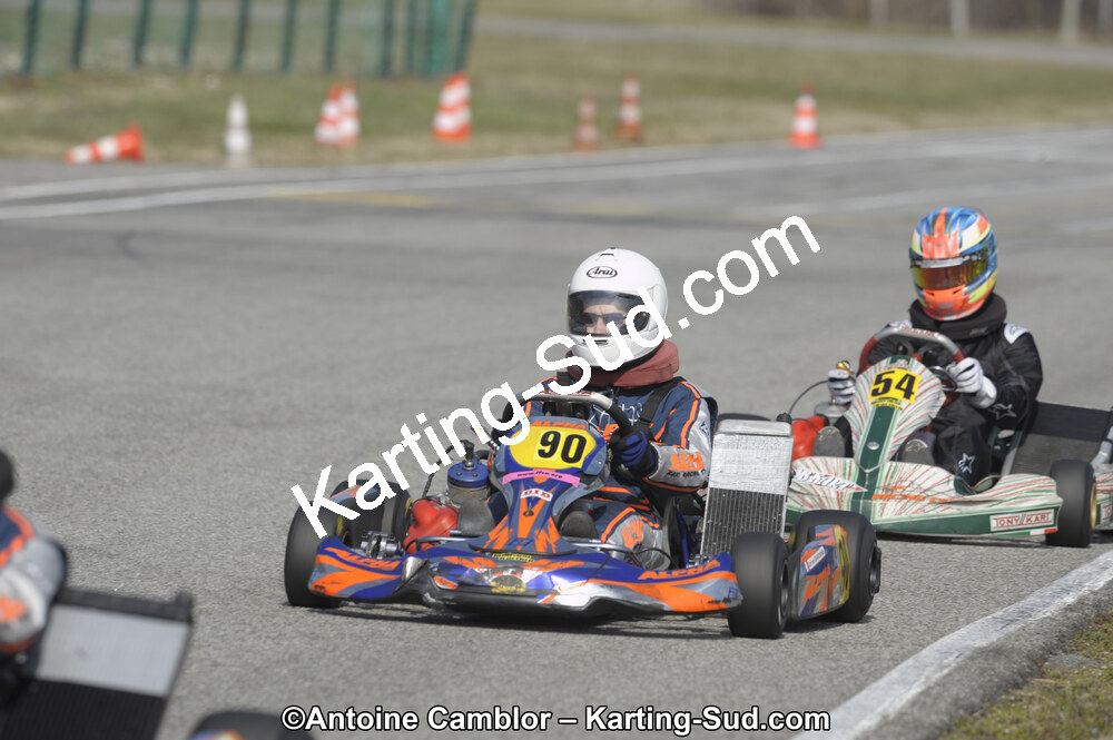 11/03/2012 : 1ère manche du Trophée Vincent Sanchez à Lavelanet (Photos Antoine Camblor) 2012 — karting