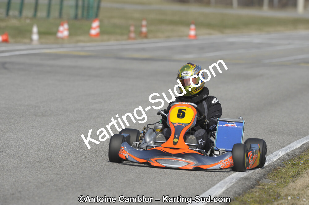 11/03/2012 : 1ère manche du Trophée Vincent Sanchez à Lavelanet (Photos Antoine Camblor) 2012 — karting