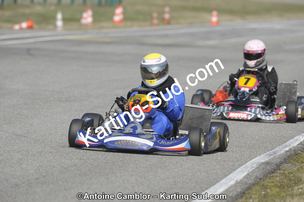 11/03/2012 : 1ère manche du Trophée Vincent Sanchez à Lavelanet (Photos Antoine Camblor) 2012 — karting