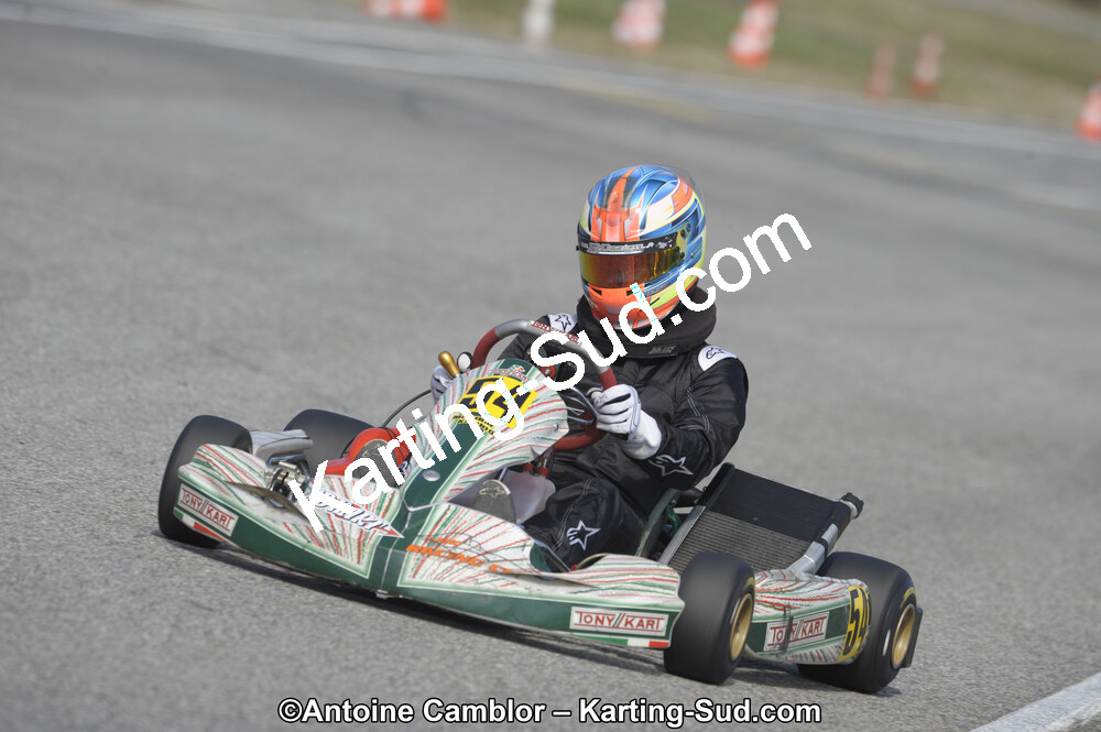 11/03/2012 : 1ère manche du Trophée Vincent Sanchez à Lavelanet (Photos Antoine Camblor) 2012 — karting