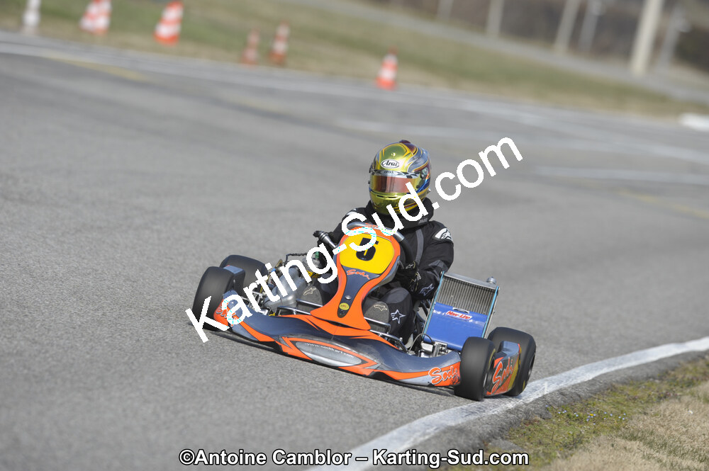 11/03/2012 : 1ère manche du Trophée Vincent Sanchez à Lavelanet (Photos Antoine Camblor) 2012 — karting