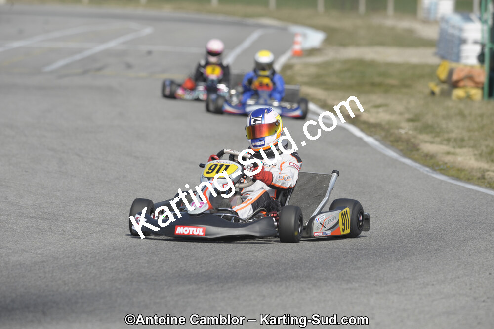 11/03/2012 : 1ère manche du Trophée Vincent Sanchez à Lavelanet (Photos Antoine Camblor) 2012 — karting