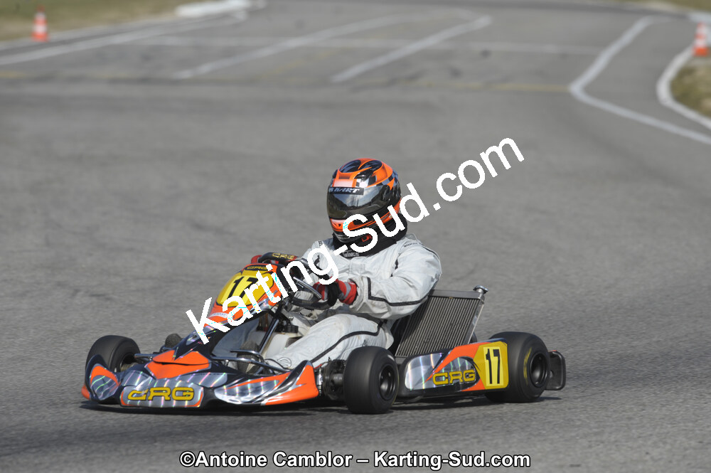 11/03/2012 : 1ère manche du Trophée Vincent Sanchez à Lavelanet (Photos Antoine Camblor) 2012 — karting