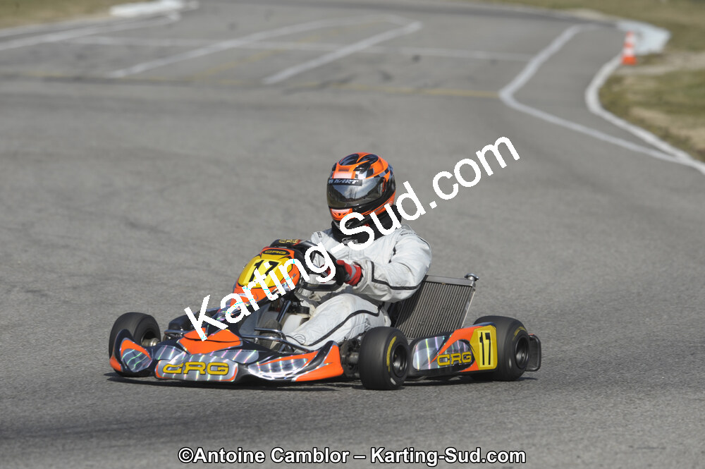11/03/2012 : 1ère manche du Trophée Vincent Sanchez à Lavelanet (Photos Antoine Camblor) 2012 — karting
