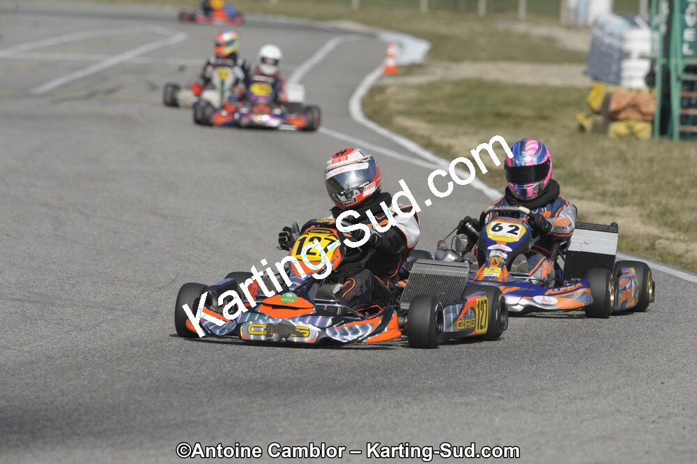 11/03/2012 : 1ère manche du Trophée Vincent Sanchez à Lavelanet (Photos Antoine Camblor) 2012 — karting