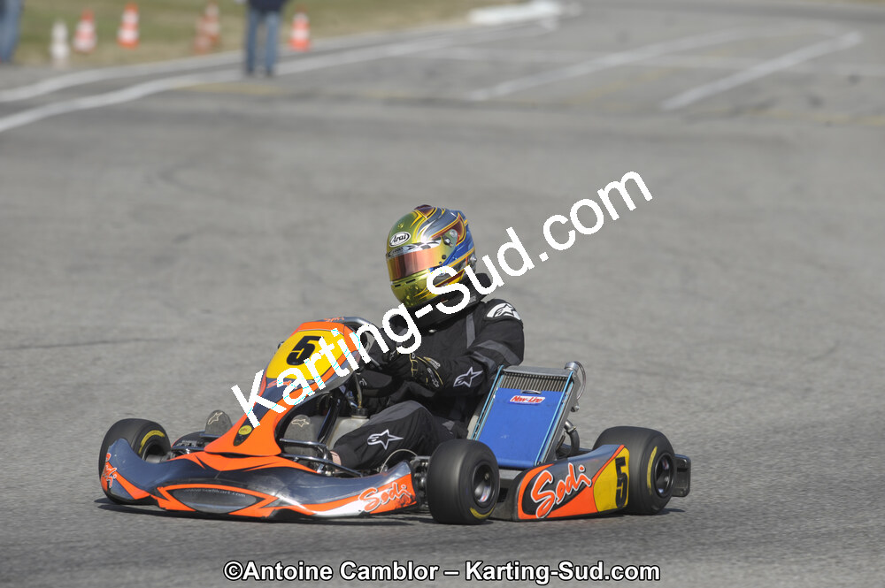 11/03/2012 : 1ère manche du Trophée Vincent Sanchez à Lavelanet (Photos Antoine Camblor) 2012 — karting