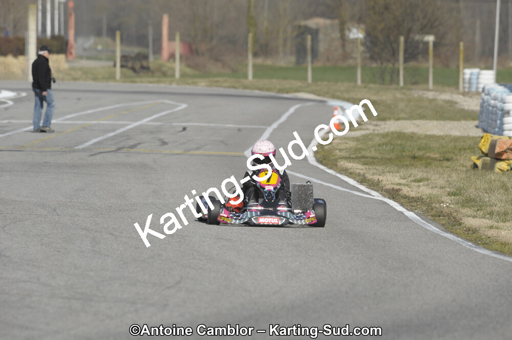 11/03/2012 : 1ère manche du Trophée Vincent Sanchez à Lavelanet (Photos Antoine Camblor) 2012 — karting