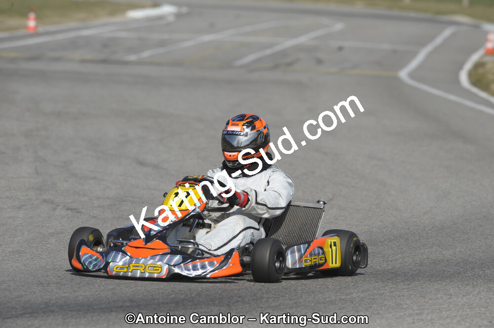 11/03/2012 : 1ère manche du Trophée Vincent Sanchez à Lavelanet (Photos Antoine Camblor) 2012 — karting