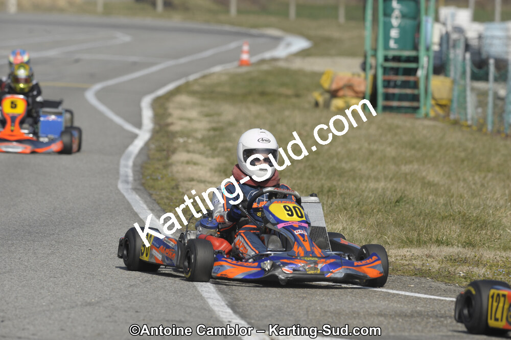 11/03/2012 : 1ère manche du Trophée Vincent Sanchez à Lavelanet (Photos Antoine Camblor) 2012 — karting