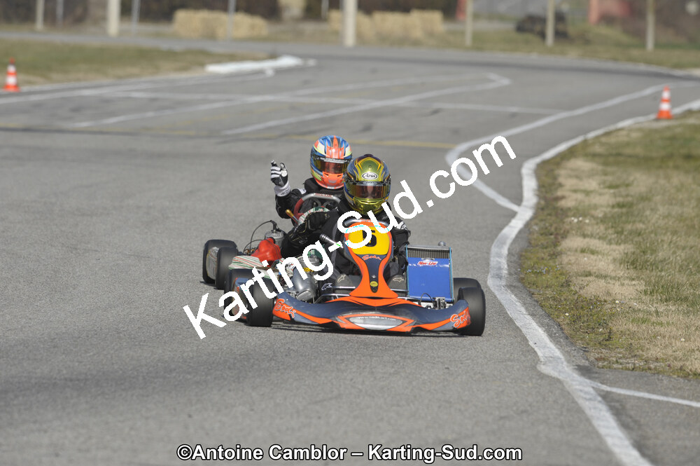 11/03/2012 : 1ère manche du Trophée Vincent Sanchez à Lavelanet (Photos Antoine Camblor) 2012 — karting