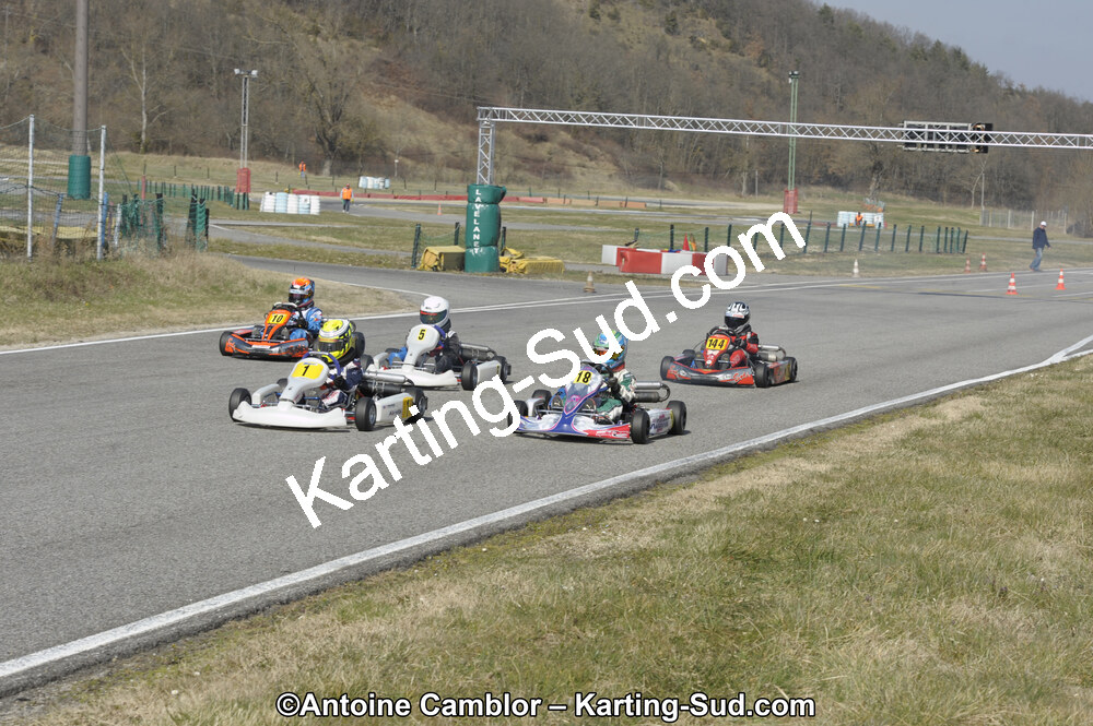 11/03/2012 : 1ère manche du Trophée Vincent Sanchez à Lavelanet (Photos Antoine Camblor) 2012 — karting