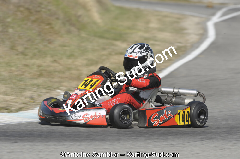 11/03/2012 : 1ère manche du Trophée Vincent Sanchez à Lavelanet (Photos Antoine Camblor) 2012 — karting