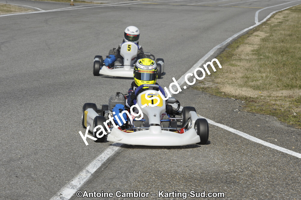 11/03/2012 : 1ère manche du Trophée Vincent Sanchez à Lavelanet (Photos Antoine Camblor) 2012 — karting