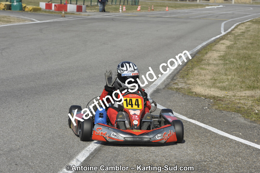 11/03/2012 : 1ère manche du Trophée Vincent Sanchez à Lavelanet (Photos Antoine Camblor) 2012 — karting
