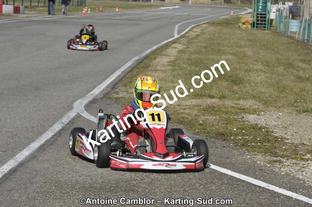 11/03/2012 : 1ère manche du Trophée Vincent Sanchez à Lavelanet (Photos Antoine Camblor) 2012 — karting