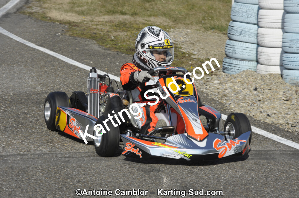 11/03/2012 : 1ère manche du Trophée Vincent Sanchez à Lavelanet (Photos Antoine Camblor) 2012 — karting