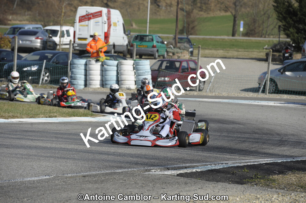 11/03/2012 : 1ère manche du Trophée Vincent Sanchez à Lavelanet (Photos Antoine Camblor) 2012 — karting
