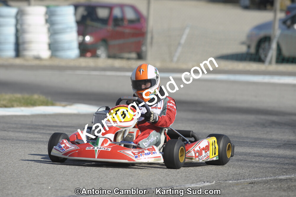 11/03/2012 : 1ère manche du Trophée Vincent Sanchez à Lavelanet (Photos Antoine Camblor) 2012 — karting