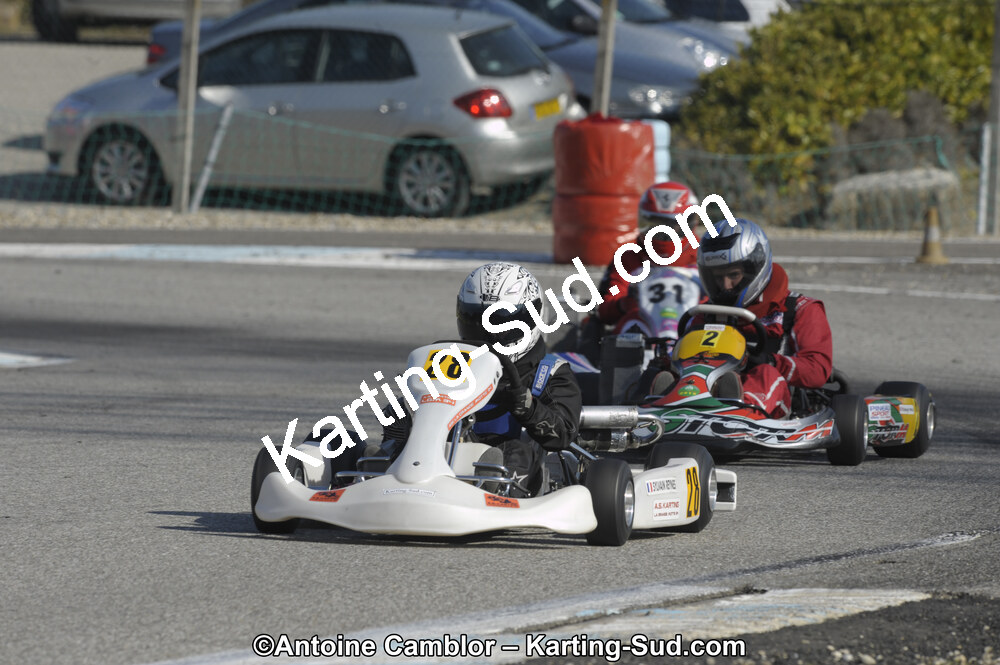 11/03/2012 : 1ère manche du Trophée Vincent Sanchez à Lavelanet (Photos Antoine Camblor) 2012 — karting