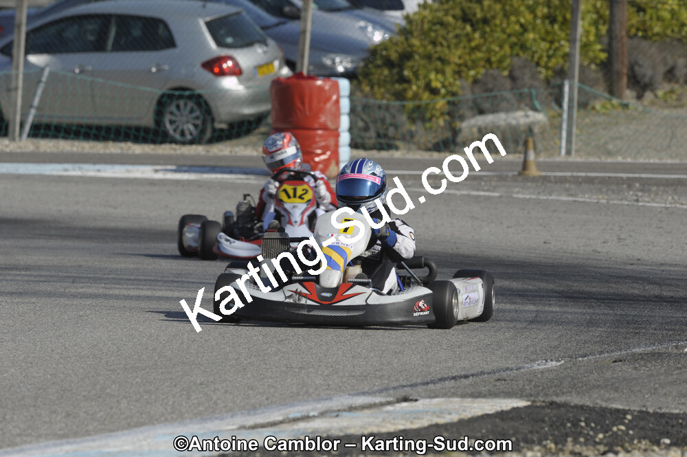 11/03/2012 : 1ère manche du Trophée Vincent Sanchez à Lavelanet (Photos Antoine Camblor) 2012 — karting