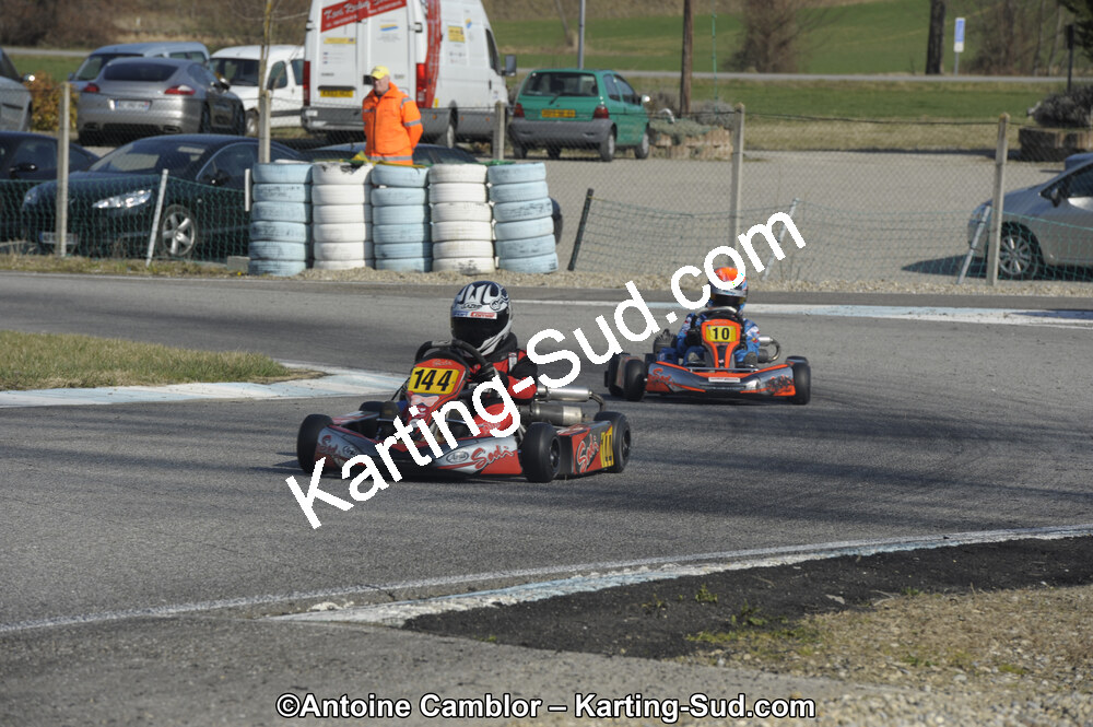 11/03/2012 : 1ère manche du Trophée Vincent Sanchez à Lavelanet (Photos Antoine Camblor) 2012 — karting